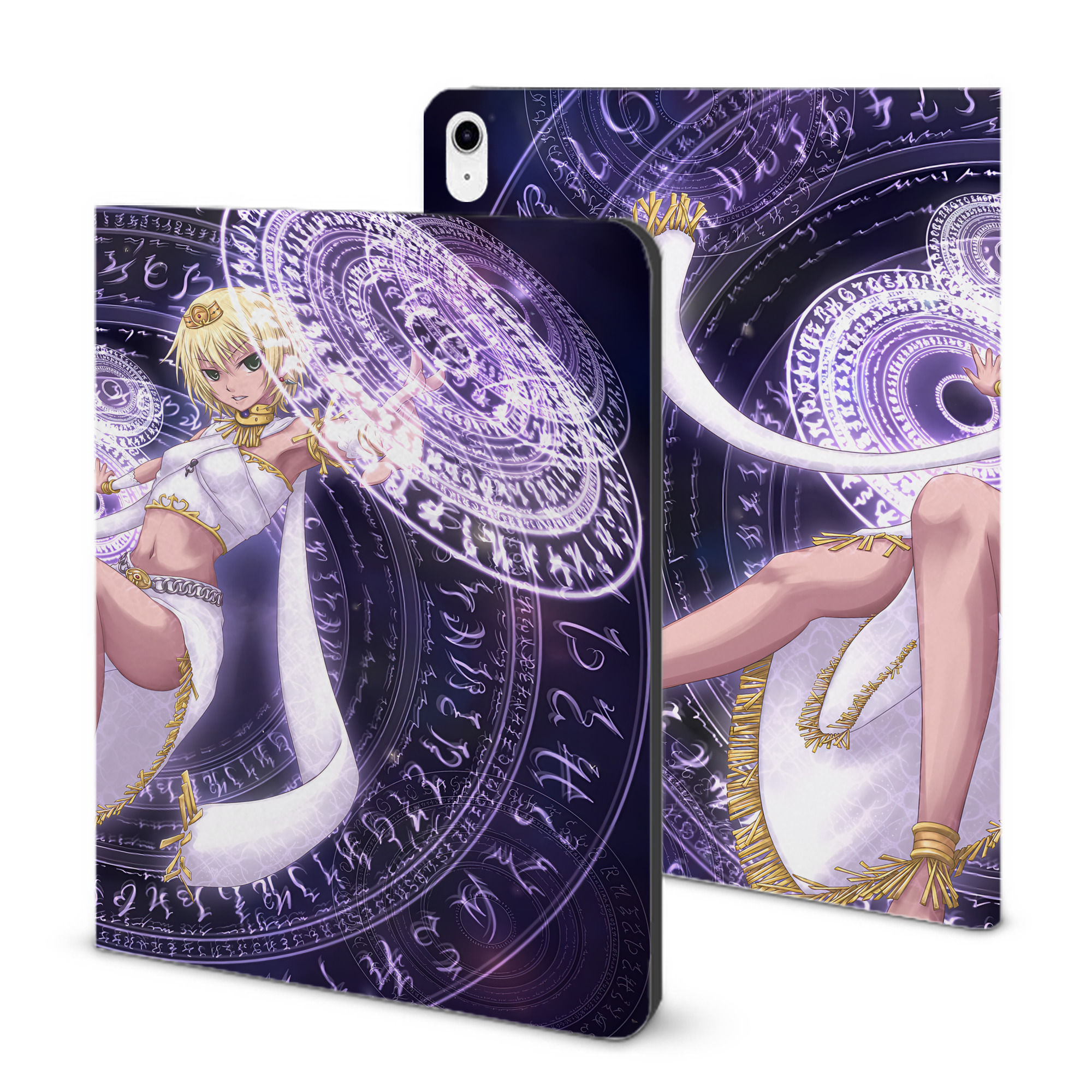 （画像用） 遊☆戯☆王 Yu-Gi-Oh! IPad ケース ブック型 PUレザー TPU 耐衝撃 軽量 薄型 ペン収納なし 全面保護 IPad 各モデル対応